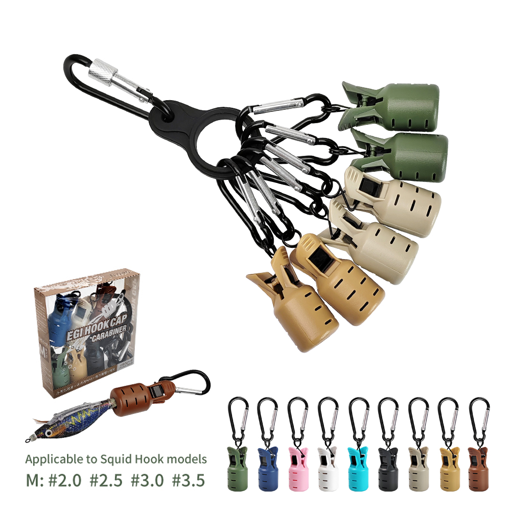 Fishing Hook Jig - Cubierta para anzuelo de calamar, material