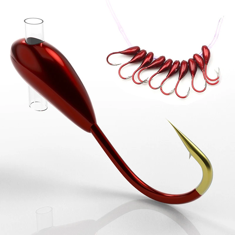 Fishing Hook Barbless - Anzuelo de pesca en hielo para