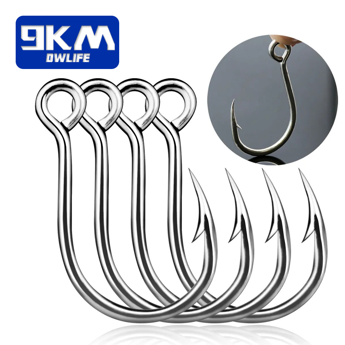 Fishing Hook Assortment - Anzuelos de pesca de 9KM, 25