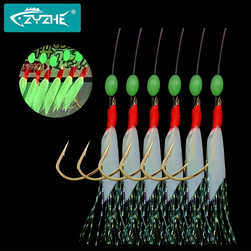 Fishing Hook Assortment - ZYZHE 1/3/5 Bolsas de Anzuelos Sabiki