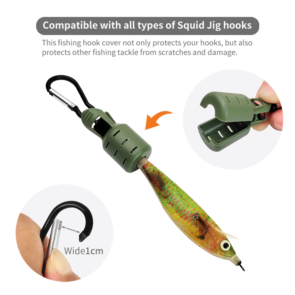 Cubierta para anzuelo de calam - Fishing Hook Jig reseña y precio
