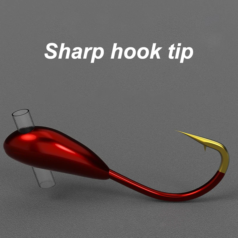 Anzuelo de pesca en hielo para - Fishing Hook Barbless reseña y precio