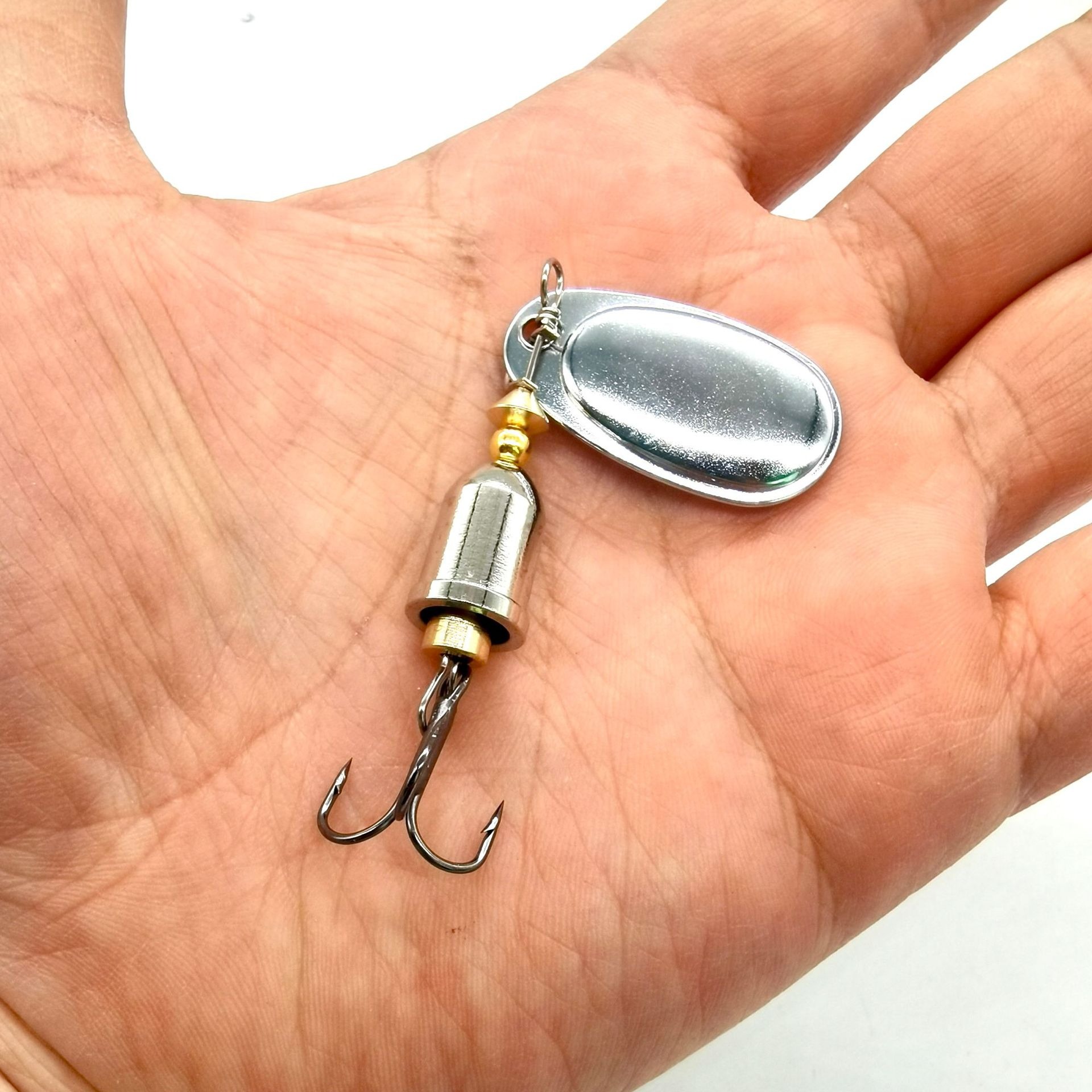 1 unidad de señuelo giratorio  - Fishing Hook Treble reseña y precio